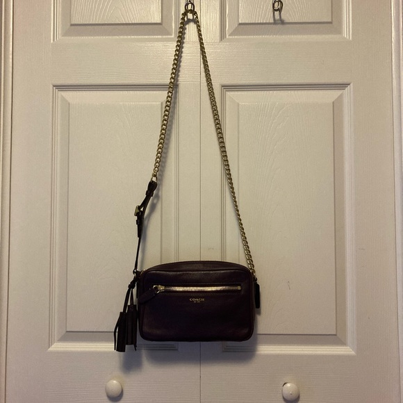 Brand new beautiful plum colored coach crossbody. - Picture 2 of 5